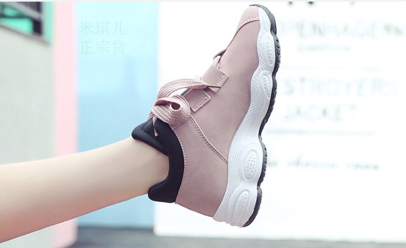 画像5: Women's Chunky Sole Lace Up   Sneakers チャンキーソール 厚底 レースアップスニーカー (5)