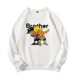 画像3: Men's Unisex The Simpsons surrounding long-sleeved oversize pullover sweater   ユニセックス 男女兼用シンプソンズスローディングオーバーサイズ長袖トレーナ (3)