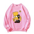 画像18: Men's Unisex The Simpsons surrounding long-sleeved oversize pullover sweater   ユニセックス 男女兼用シンプソンズスローディングオーバーサイズ長袖トレーナ (18)