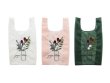 画像10: rganza embroidery fairy bag  eco bag shopping bag　オーガンジーフラワー刺繍付きショルダーエコ トート ショッピング バック (10)