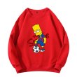 画像10: Men's Unisex The Simpsons surrounding long-sleeved oversize pullover sweater   ユニセックス 男女兼用シンプソンズスローディングオーバーサイズ長袖トレーナ (10)
