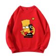 画像16: Men's Unisex The Simpsons surrounding long-sleeved oversize pullover sweater   ユニセックス 男女兼用シンプソンズスローディングオーバーサイズ長袖トレーナ (16)