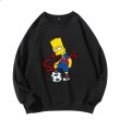 画像8: Men's Unisex The Simpsons surrounding long-sleeved oversize pullover sweater   ユニセックス 男女兼用シンプソンズスローディングオーバーサイズ長袖トレーナ (8)
