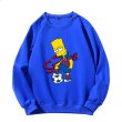 画像7: Men's Unisex The Simpsons surrounding long-sleeved oversize pullover sweater   ユニセックス 男女兼用シンプソンズスローディングオーバーサイズ長袖トレーナ (7)