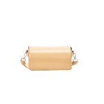 画像2: semi-circular bucket bag polka dot wide shoulder strap shoulder bag　レザー半円形バケットクロスボディバッグ ショルダーバックハンドバッグ　 (2)