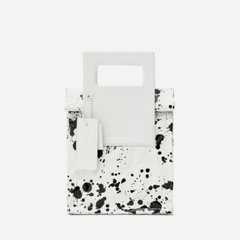 画像8: Crumpled effect tote shoulder bag クランプルドエフェクトトート ショルダーバック (8)