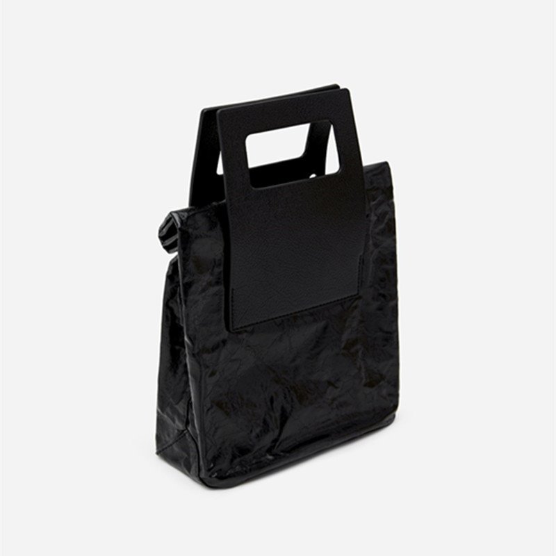 画像10: Crumpled effect tote shoulder bag クランプルドエフェクトトート ショルダーバック (10)
