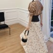 画像5: wool woven diamond shoulder bag 　ウール織りダイヤモンドバケットバッグショルダーバッグバケットバッグトトート　 (5)