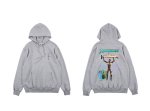 画像3:  NAGRI Over Size TravisScott character print hoodie   オーバーサイズ ユニセックス 男女兼用TravisScottキャラクタープリント  フーディ パーカー (3)