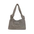 画像6: rhinestone small diamond simple classic strong wear-resistant female bag shoulder messenger　ラインストーンスモールダイヤモンドシンプルトートショルダーバッグ (6)