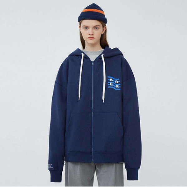 ADER ERROR Pullover loose sweater men and women ラウンドネックプル ...