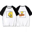 画像2: New Tweety loose short sleeve T-shirt Looney Tunes ユニセックス男女兼用 ルーニー・テューンズ トゥイーティー 半袖Tシャツプルオーバ ー (2)