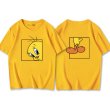 画像7: New Tweety loose short sleeve T-shirt Looney Tunes ユニセックス男女兼用 ルーニー・テューンズ トゥイーティー 半袖Tシャツプルオーバ ー (7)