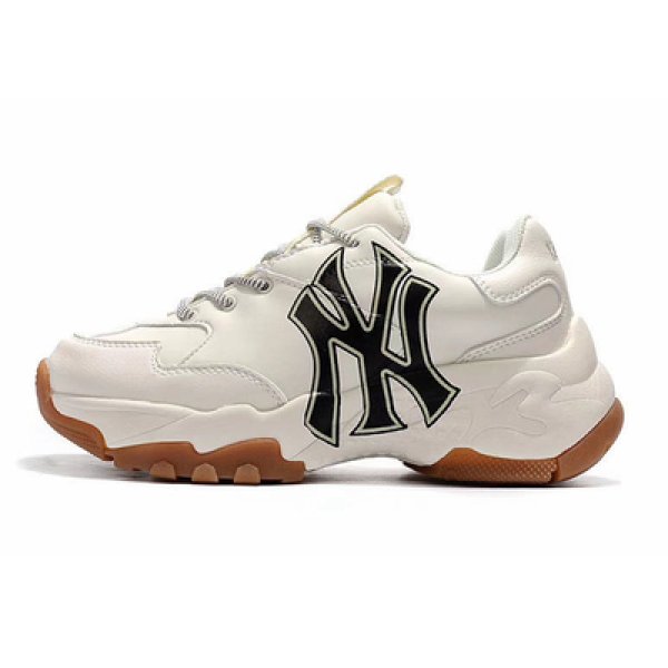 NY New York Yankees Bigball Chunky Sneakerユニセックス NY ニューヨークヤンキース 厚底