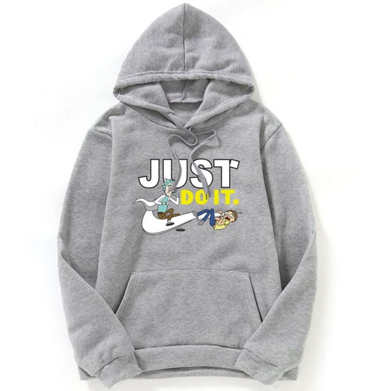 画像2: Rick and Morty anime men's and women's sports sweatshirt hoodie オーバーサイズ ユニセックス 男女兼用アメリカンコミックリック・アンド・モーティープリント  フーディ パーカー (2)