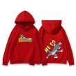 画像4: Tom and Jerry ME TO  ONLY YOU hoodie  ペアやファミリーで トム＆ジェリー ロゴ入り オーバーサイズ スウェット パーカーユニセックス 男女兼用 幅広いサイズ (4)