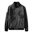 画像1: Mens Cross Patch Stadium Jacket  MA-1 Bomber  Jacket メンズ クロス 十字架 パッチワーク付き スタジアム ジャンバー ジャケット スタジャン (1)