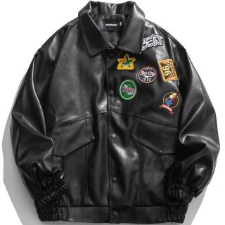 FFF DONCARE AFGK A FEW GOOD KIDS PU leather hose emblem