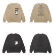 画像6: NASA Letter Print Trainer Round Neck Pullover  ナサレタープリントプルオーバー オーバーサイズ ユニセックス 男女兼用 (6)