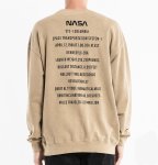 画像3: NASA Letter Print Trainer Round Neck Pullover  ナサレタープリントプルオーバー オーバーサイズ ユニセックス 男女兼用 (3)