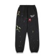 画像1: Men's Graffiti Letters Printed Bouquet Foot Guards Men's Casual PantsRunning Trousers 　グラフィックパンツメンズ スウェットパンツ男女兼用 (1)