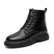 画像1:  Men's High Top Martin Boots British Style boots　レースアップハイカットブーツ (1)