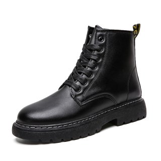Men's Zipper Martin British Style boots High Top Sneakers