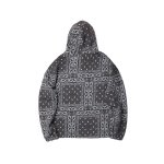 画像2: SENSELESS Paisley bandana pattern hoodie ユニセックス 男女兼用 センスレス  ペイズリーバンダナ柄 フード付き パーカー   (2)