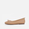 画像6: women's Square toe shallow mouth pearl  flat pumps shoes　パール付きフラットパンプス (6)