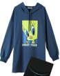 画像5: Tweety Oversized loose long sleeve pullover sweat shirt hoodie Looney Tunes 即納トゥイーティー オーバーサイズ プリントプルオーバ ートレーナー パーカー ルーニー・テューンズ (5)