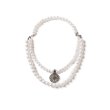 画像1: Double Pearl Necklace ユニセックス 男女兼用 ダブルパール 真珠 ネックレス (1)