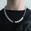 画像5: Pearl Necklace ユニセックス 男女兼用 パール 真珠 ネックレス (5)