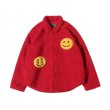 画像4: fleece fur smiling face  jacket Blouson  フリースファースマイルフェイスジャケット ブルゾン (4)