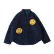 画像3: fleece fur smiling face  jacket Blouson  フリースファースマイルフェイスジャケット ブルゾン (3)