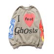 画像3: NAGRI Lucky me! I see Ghosts Print Kanye West Hip Hop Cotton Smile Smiley Sweatshirt  ラッキーミー ヒップホップスウェット コットンプルオーバートレーナー ユニセックス男女兼用　 (3)