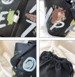 画像5: New Woman’s graffiti Tom & Jerry handbagbasket tote bag portable bucket bag　トム＆ジェリーグラフィックプリントバケットバッグトート ハンドバック　 (5)