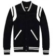 画像4: Baseball uniform jacket blouson Men's and Women's　 スタジアムジャンパー スタジャン MA-1 ボンバー ジャケット ブルゾンユニセックス 男女兼用  (4)