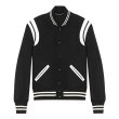 画像1: Baseball uniform jacket blouson Men's and Women's　 スタジアムジャンパー スタジャン MA-1 ボンバー ジャケット ブルゾンユニセックス 男女兼用  (1)