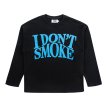 画像6: DONSMOKE Don’t Smoke Print Long Sleeve Tee ドント スモーク ドンスモーク ロゴプリント ロングスリーブTシャツ ユニセックス 男女兼用 (6)