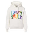 画像1: DONSMOKE I Don’t Smoke Dont Smoke Rainbow Print Sweat Pullover Hoodie 虹 レインボー アイ ドント スモーク ドンスモーク ロゴプリント  スウェットプルオーバー トレーナー パーカー ユニセックス 男女兼用 (1)