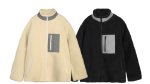 画像7:  lamb wool stand-up collar oversize loose jacket blouson Men's and Women's　 オーバーサイズフリースラムウール スタンドアップジャケット ブルゾンユニセックス 男女兼用  (7)