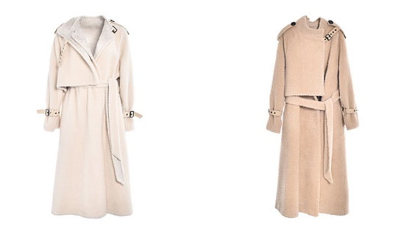 画像9: Lamb Woo Sheep Shirring l fur coat  jacket ラムウールもこもこファーロングコート ジャケット (9)