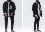画像5:  lamb wool stand-up collar oversize loose jacket blouson Men's and Women's　 オーバーサイズフリースラムウール スタンドアップジャケット ブルゾンユニセックス 男女兼用  (5)