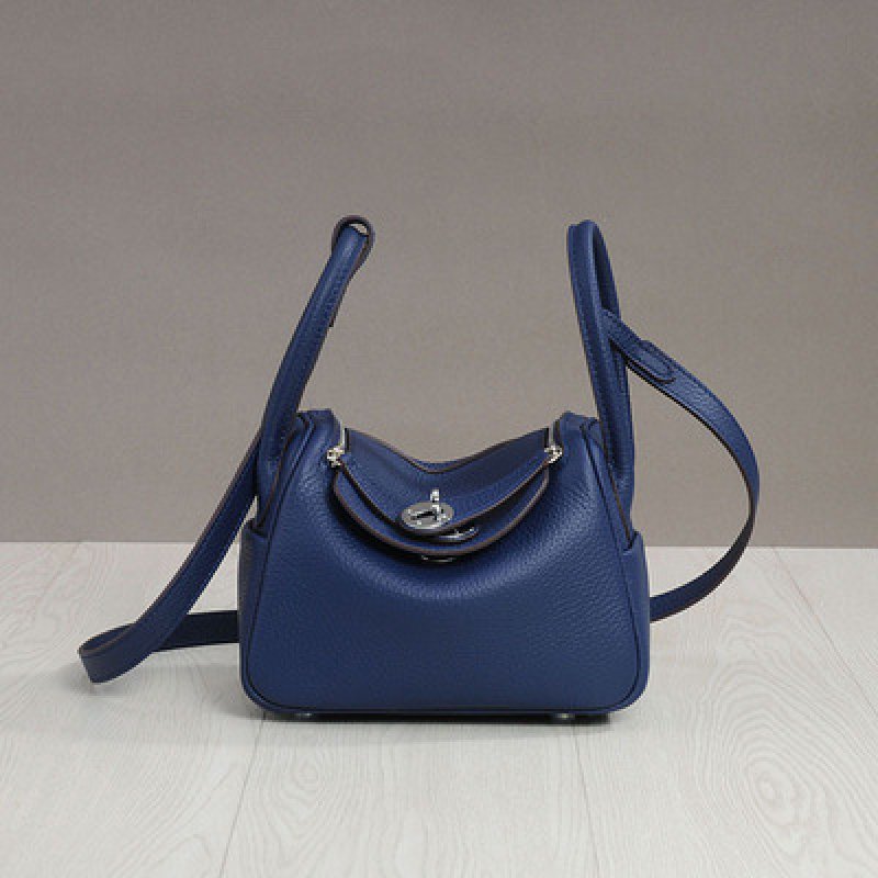 画像6: Real Leather 2way Boston Bag リアルレザー 本革 ボストン ハンドル ミニ トート バッグ   (6)