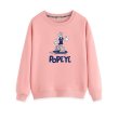 画像6: Unisex popeye print pullover Sweatshirt  男女兼用ポパイプリントプルオーバースウェット コットントレーナー  (6)