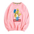 画像12: Unisex Simpson Simpsons Boxlogo Print Sweat Pullover 男女兼用 ラウンドネック シンプソン シンプソンズ ボックスロゴプリント スウェット トレーナー プルオーバー (12)