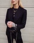 画像2:  small square chain diagonal  bag  レザー ミニ トートショルダー２WAYチェーン バッグ 　 (2)