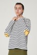 画像5: Double Smile Stripe Long Sleeve T Shirt ダブル スマイリーパッチ ボーダー ロングスリーブTシャツ (5)