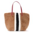 画像3: plush one-shoulder handbag large small cross-body handbag Tote Bag  もこもこファー トートショルダーショッピングバッグ (3)
