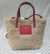 画像6: plush one-shoulder handbag large small cross-body handbag Tote Bag  もこもこファー トートショルダーショッピングバッグ (6)
